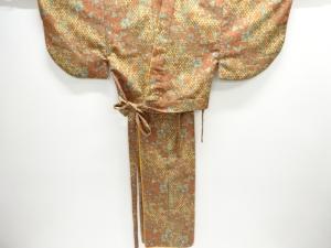 花更紗模様二部式小紋着物